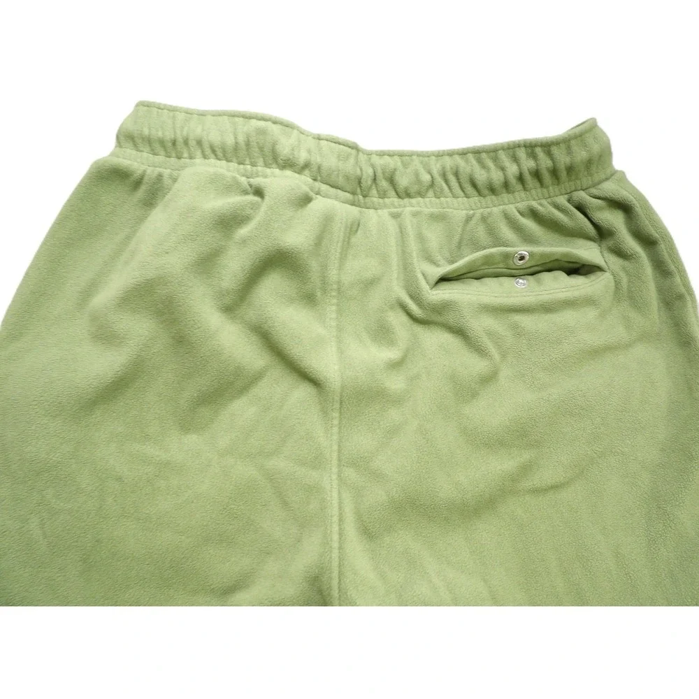 Jordan Flight Fleece Sweatpants Men L Green Jumpman Logo Pocket Joggers Gym Wear